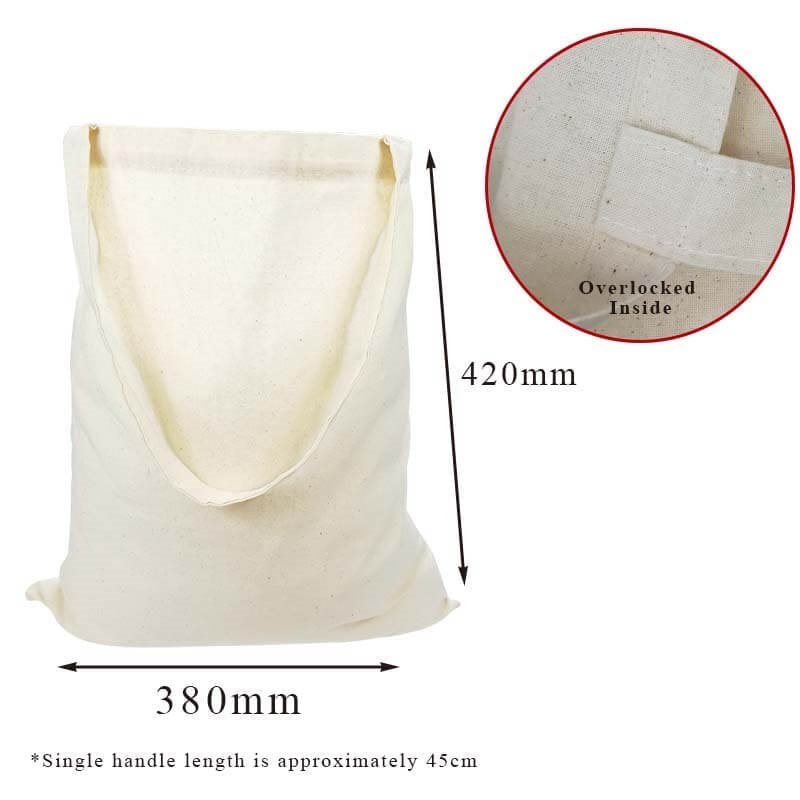 Picture of Calico Bags with Two Short Handles size 380mmx420mm