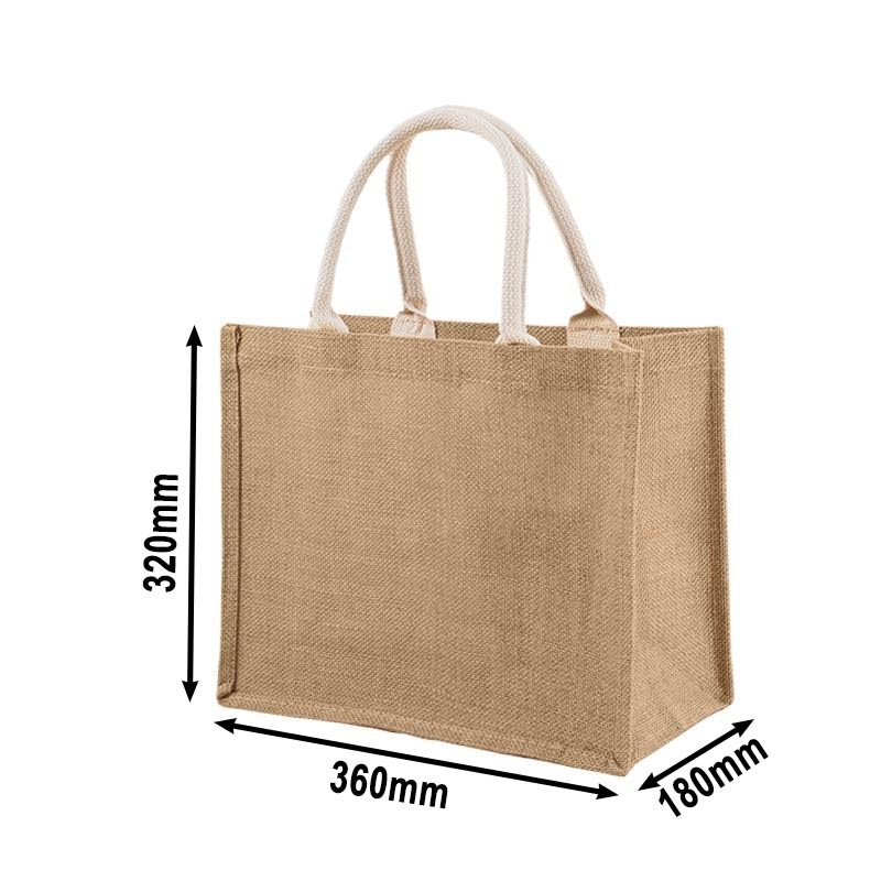 Burlap tote clearance bag