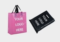 Printed Plastic Carry Bags Custom Packaging Wholesaler | Karle Packaging