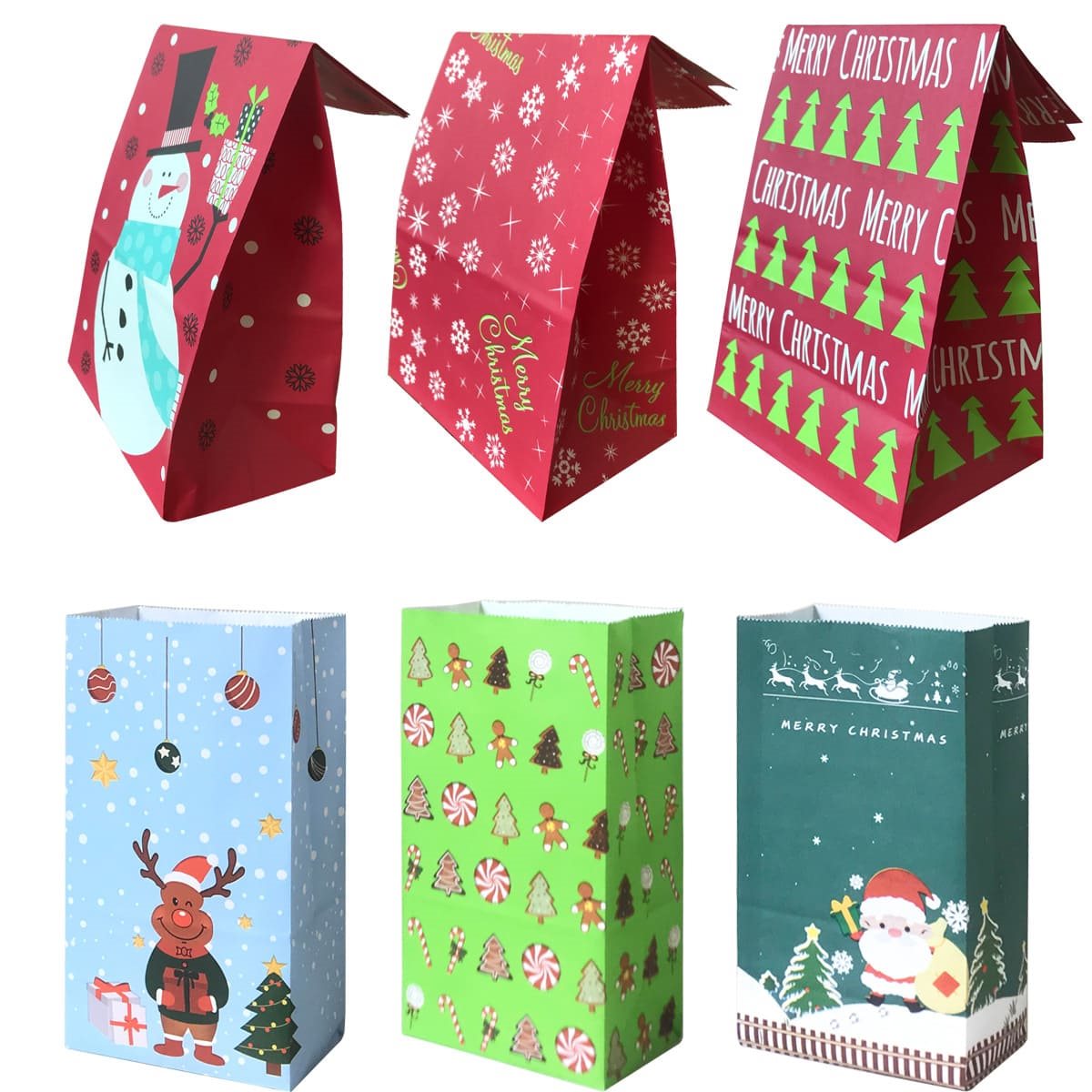 Christmas paper bags online wholesale