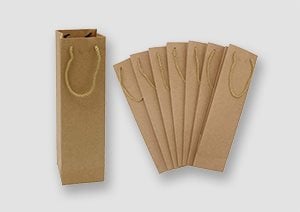 Paper Wine Bags Paper & Organza Wine Bags Wholesale | Karle Packaging