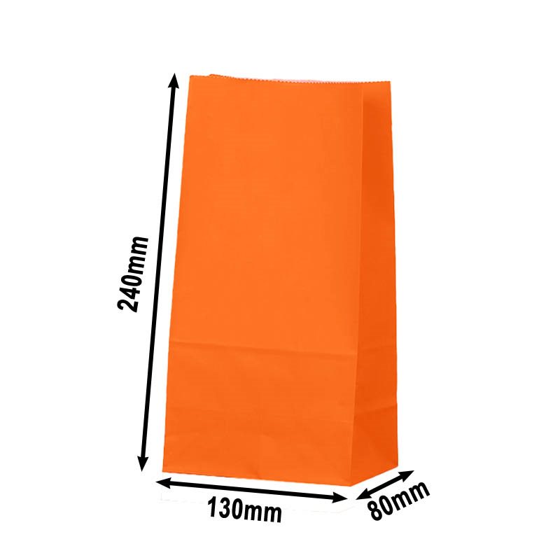 600pcs Medium Paper Gift Bags No Handles 130x240x80mm