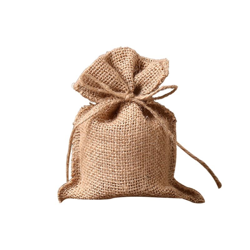 Hessian 2025 drawstring bags